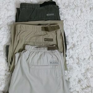 Columbia sports wear pants cotton size large
